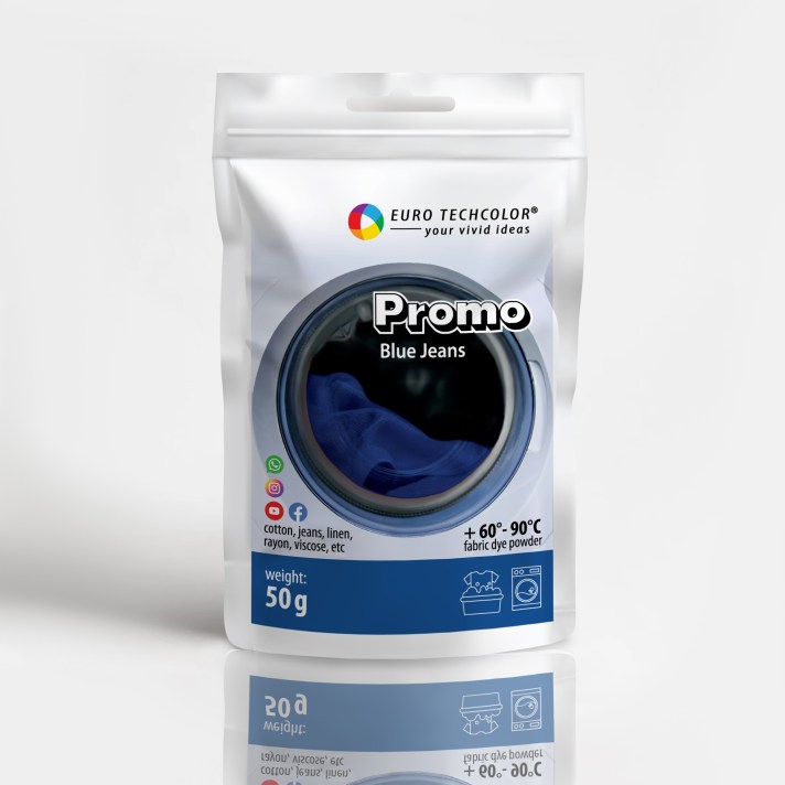 Barwnik do tkanin Promo Blue jeans / Dżinsowy, 50 g