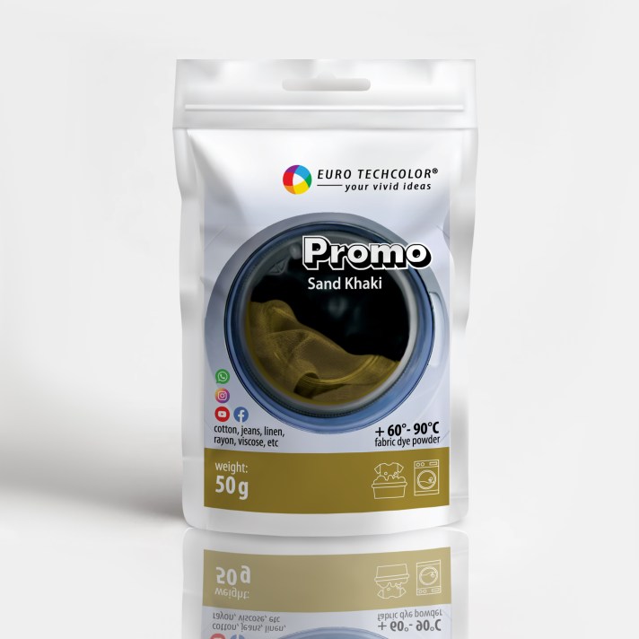 Barwnik do tkanin Promo Sand Khaki / Piaskowoziemisty (khaki), 50 g
