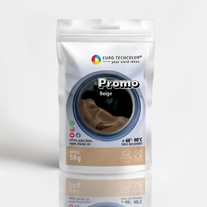 Barwnik do tkanin Promo Beige / Beżowy, 50 g