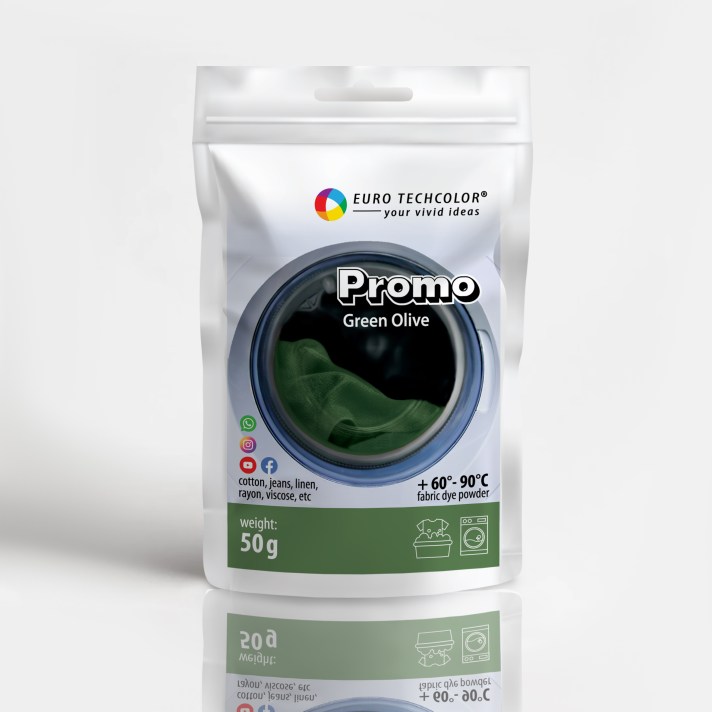 Barwnik do tkanin Promo Green Olive / Oliwkowozielony, 50 g